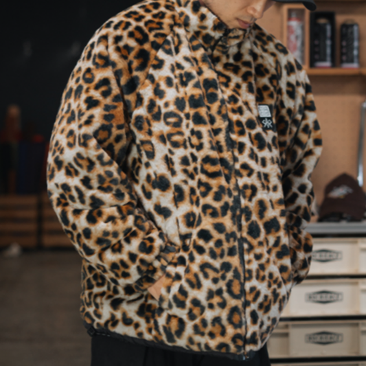 Reversible LeopardJacket V0844