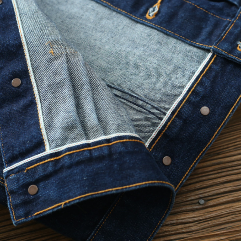 Patchwork Denim Vest V1043