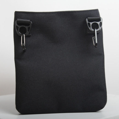 Embroidered Zip Pocket Sacoche V0897