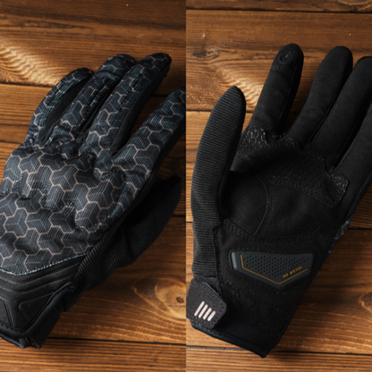 Breathable Retro Motorcycle Gloves V0977
