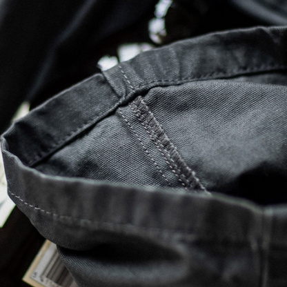 Indigo Canvas Work Overalls V0851