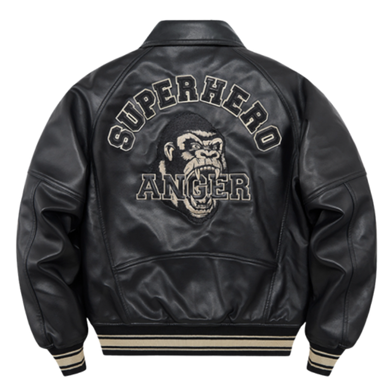 Vintage Biker Cotton Jacket V0848