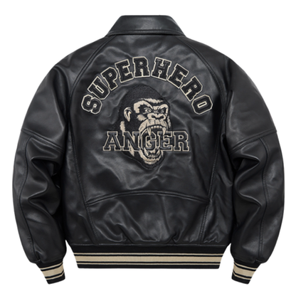 Vintage Biker Cotton Jacket V0848