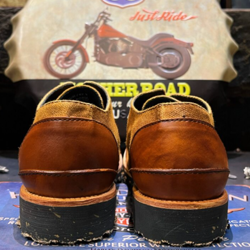 Retro British Leather Shoes V0907