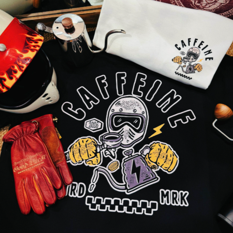 Rider's Cafe Graphic Tee V1013