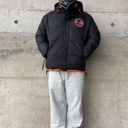 Patch Lightning Cotton Down Jacket V0433