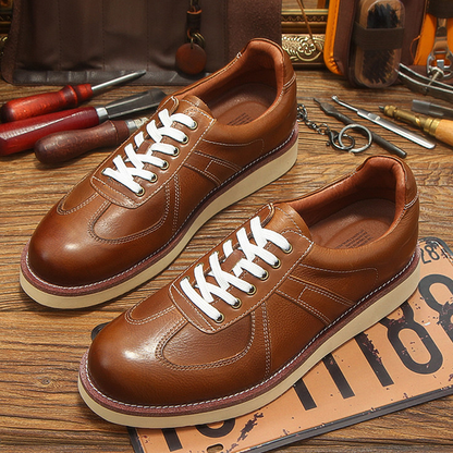 Classic Craft Leather Derby Shoes V1034