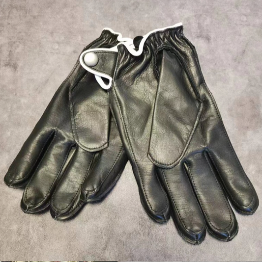 Retro Leather Motorcycle Gloves V0847