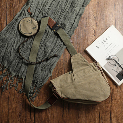 Vintage Military Chest Bag V1010