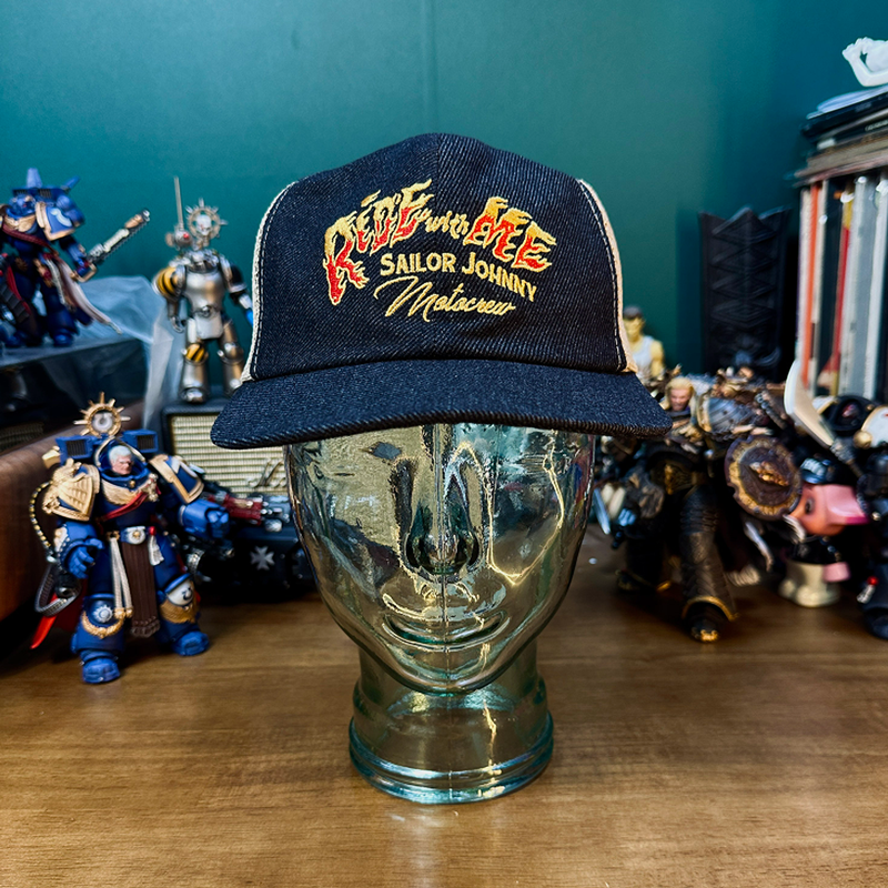 Ride With Fire Trucker Cap V1039
