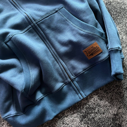 Lightweight Fleece Zip Hoodie V0921