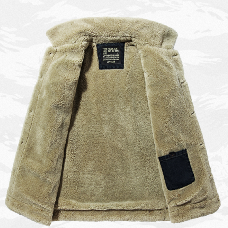 Thick Denim Work Jacket V0849