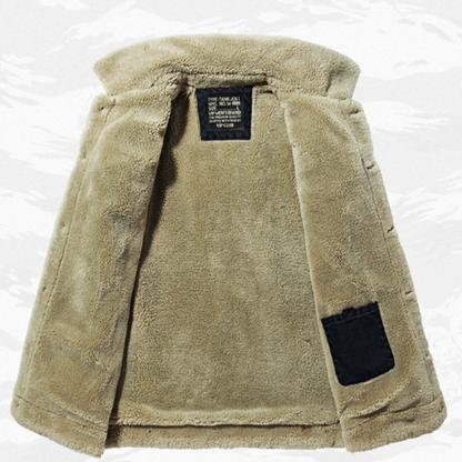 Thick Denim Work Jacket V0849