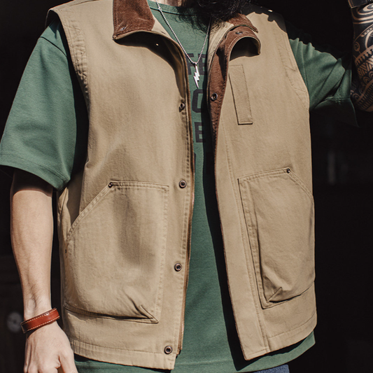 Vintage Safari Vest V0916