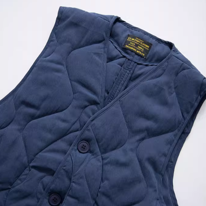 American Retro Quilted Vest V0170