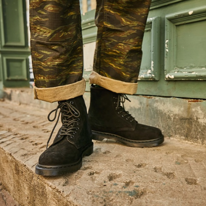 Retro British Biker Boots V0804