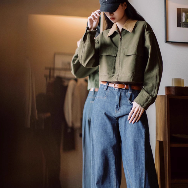Retro Canvas Hunting Jacket V0654