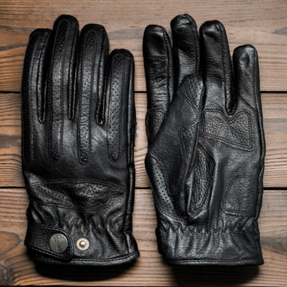 Vintage Touchscreen Riders Gloves V0797