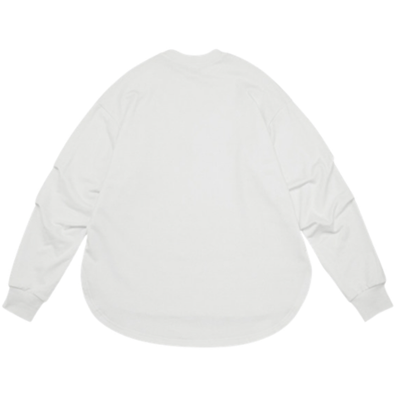 Shoulder tag long T-shirt V0925