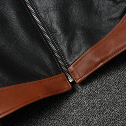 Wolverine Biker Leather Jacket V0820