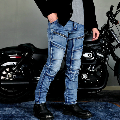 Riding Retro Denim with Protection V0021