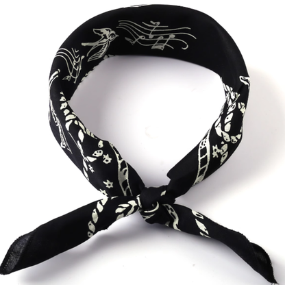 Ocean Retro Pattern Bandana V0244