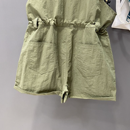 European Wide-Leg Work Shorts V0777
