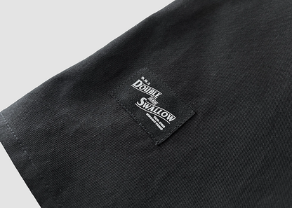 Black Long Sleeve Work Shirt V1050