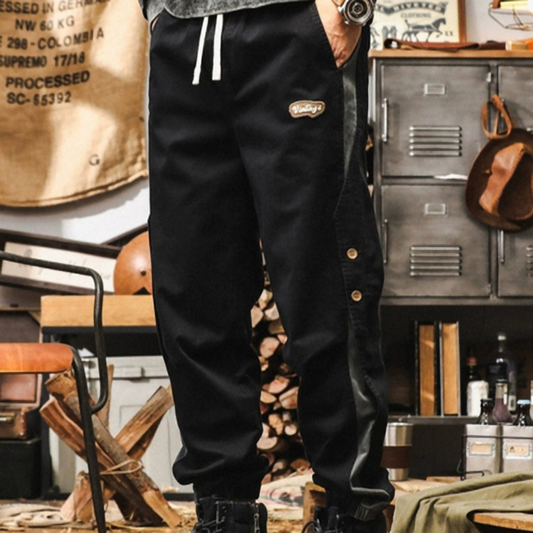 Heavyweight  Retro Casual Pants V0749