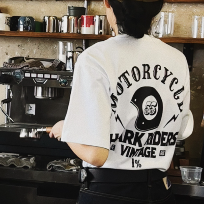 Vintage Motorcycle T-Shirt V1012