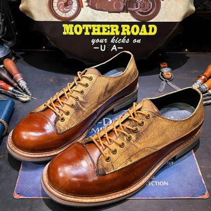 Vintage Leather Work Shoes V0906