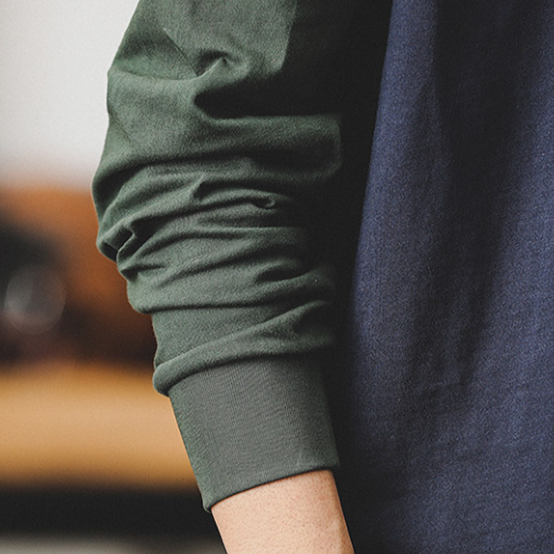 Retro Color Block T-Shirt V0930