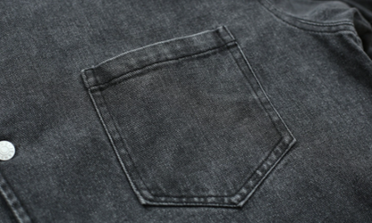 Retro Denim Shirt Jacket V1041