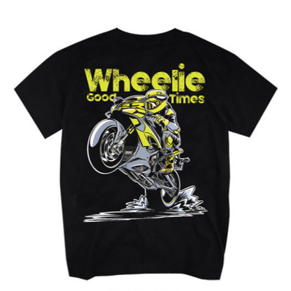 Retro Biker Graphic T-Shirt V0914