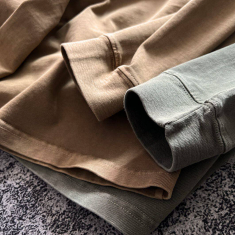 Vintage Heavyweight Pocket long T-Shirt V0920