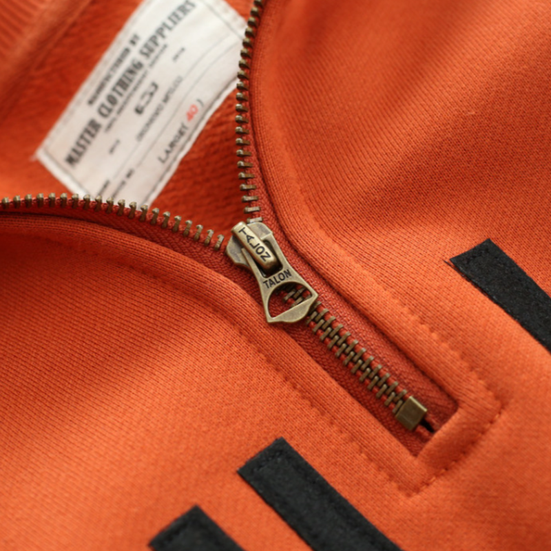 Heavyweight Half-Zip Sweatshirt V1047