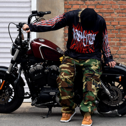 Quick-Dry Graphic Long T-Shirt V1025