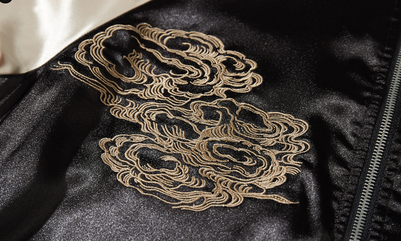 Embroidered Souvenir Jacket V0886