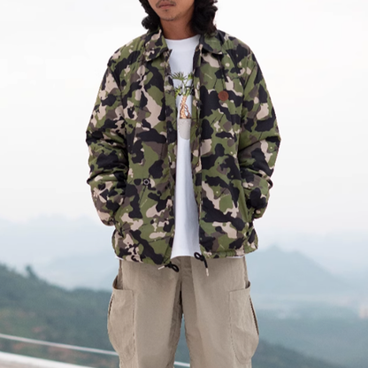 American Retro Camouflage Jacket V0458