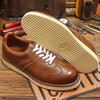 Classic Craft Leather Derby Shoes V1034