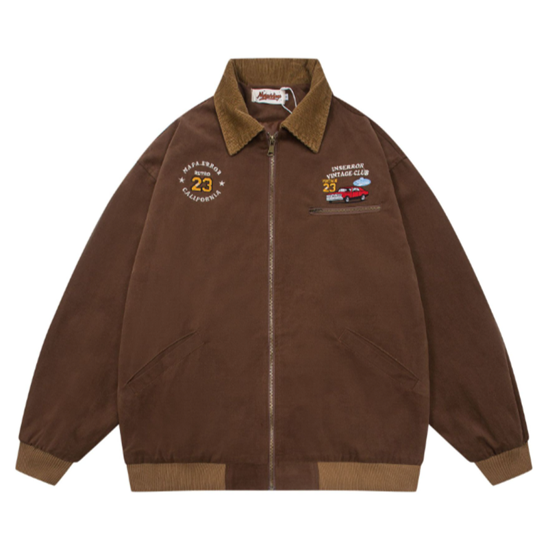 American Retro Coach Jacket V0462