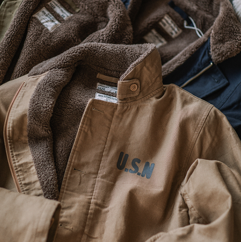 American Retro Winter Jacket V0852