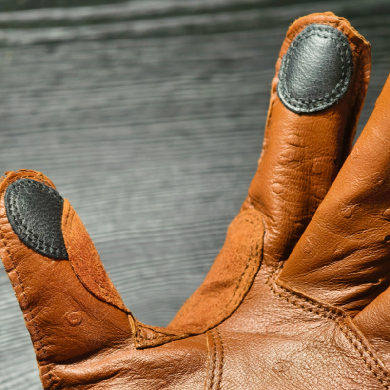 Genuine Goatskin Motorcycle Gloves V1027