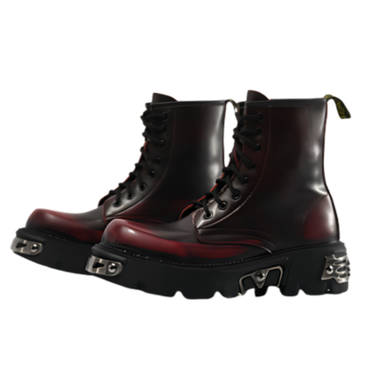 Boho Biker Ankle Boots V0830