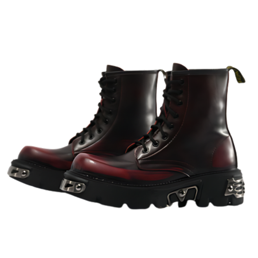 Boho Biker Ankle Boots V0830