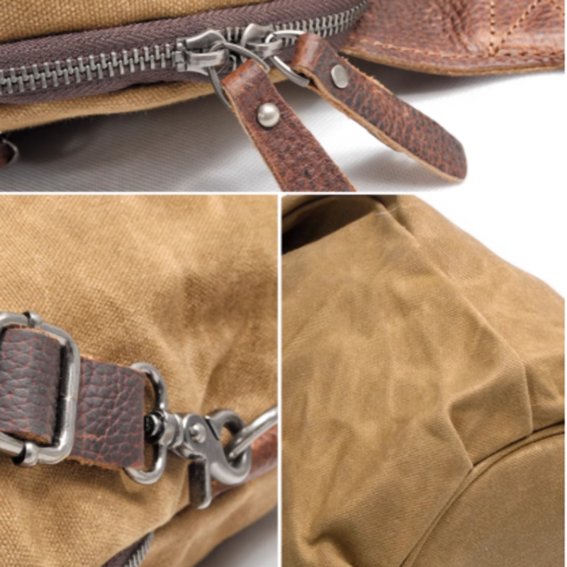 Retro Chic Waterproof Crossbody Bag V0668