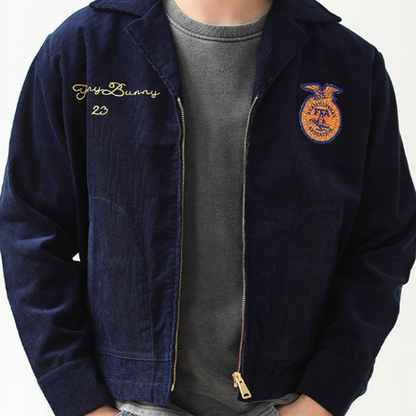 American Retro Corduroy FFA Jacket V0464