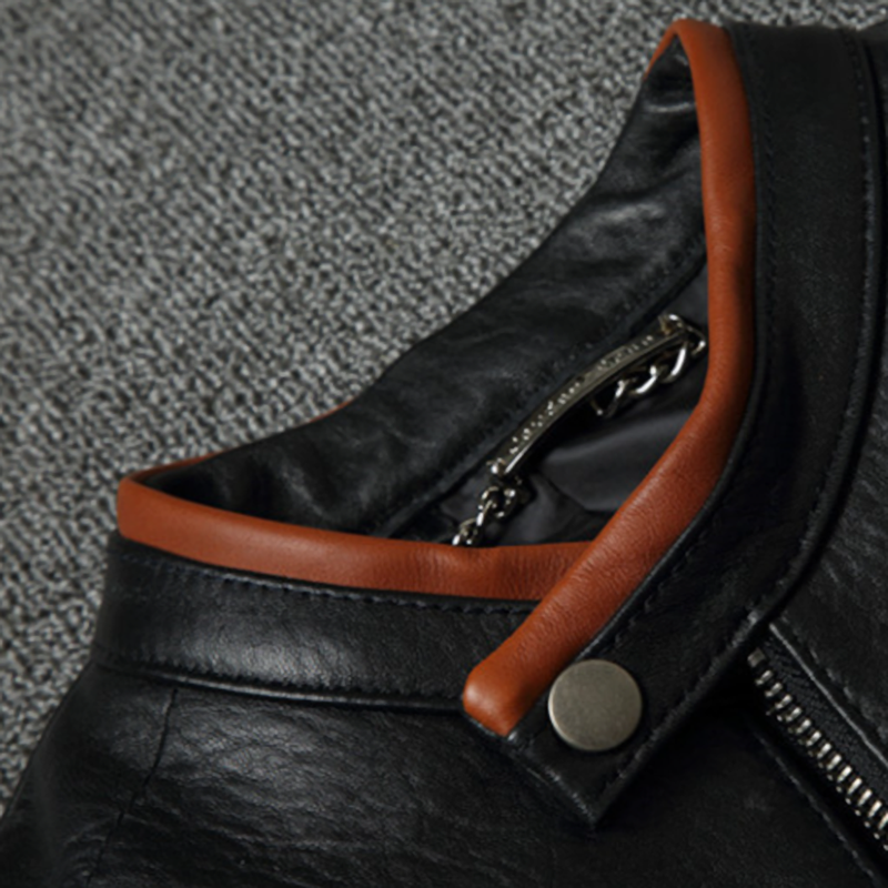 Wolverine Biker Leather Jacket V0820