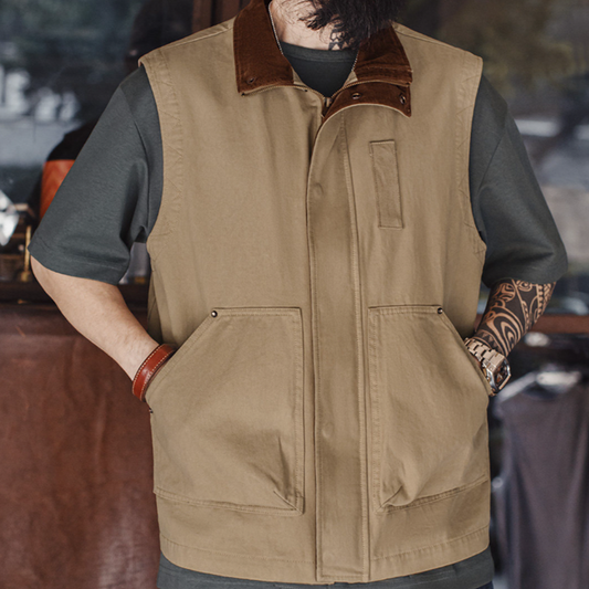 Vintage Safari Vest V0916