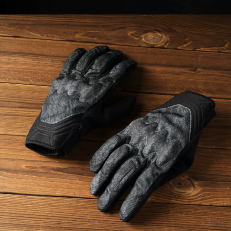 Breathable Retro Motorcycle Gloves V0977